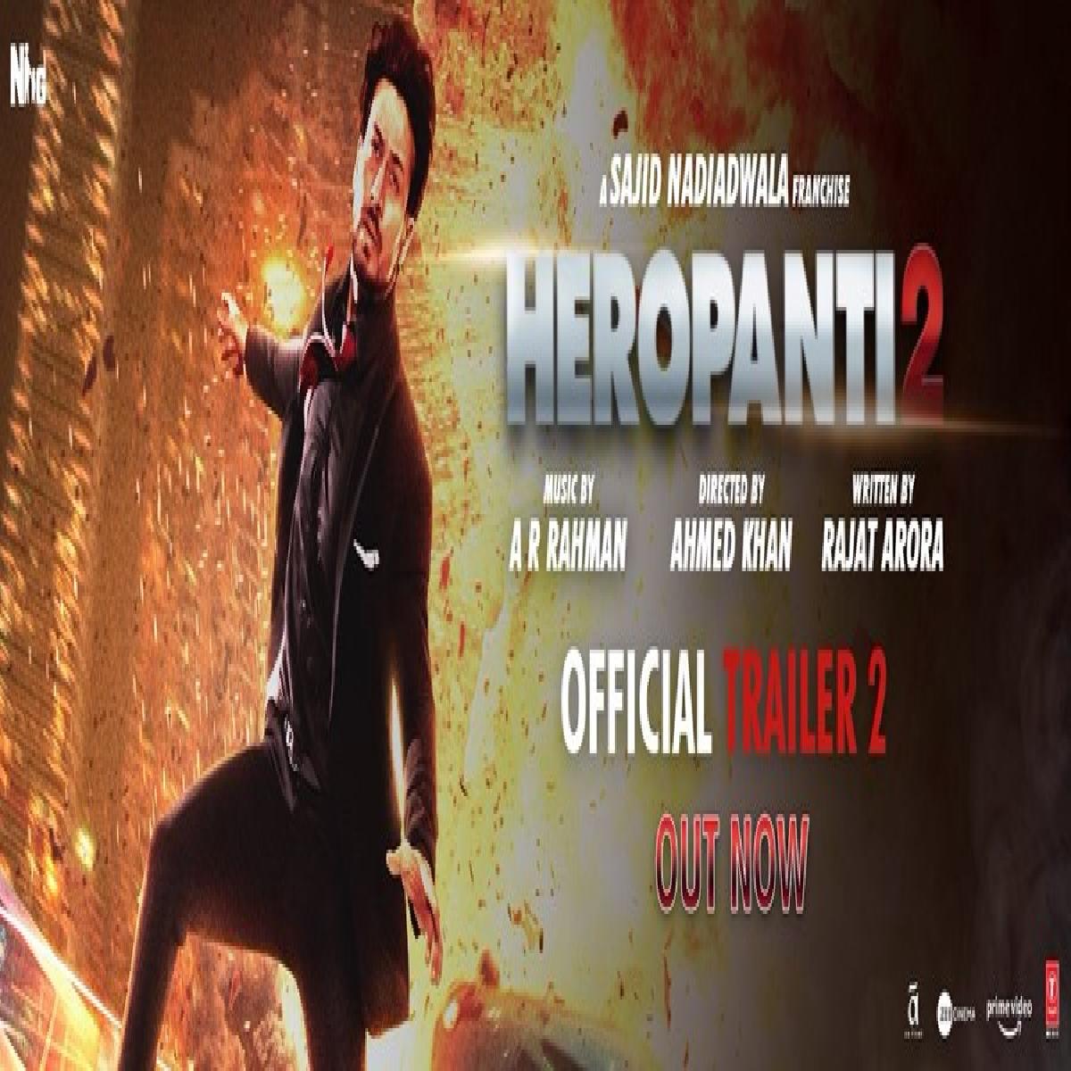 Tiger Shroff Unveils Second Trailer For Heropanti 2