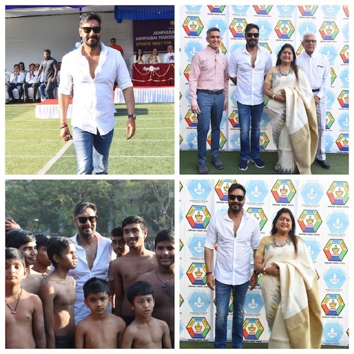 Ajay Devgn Applauds The Special Kids And Their Sporting Spirit