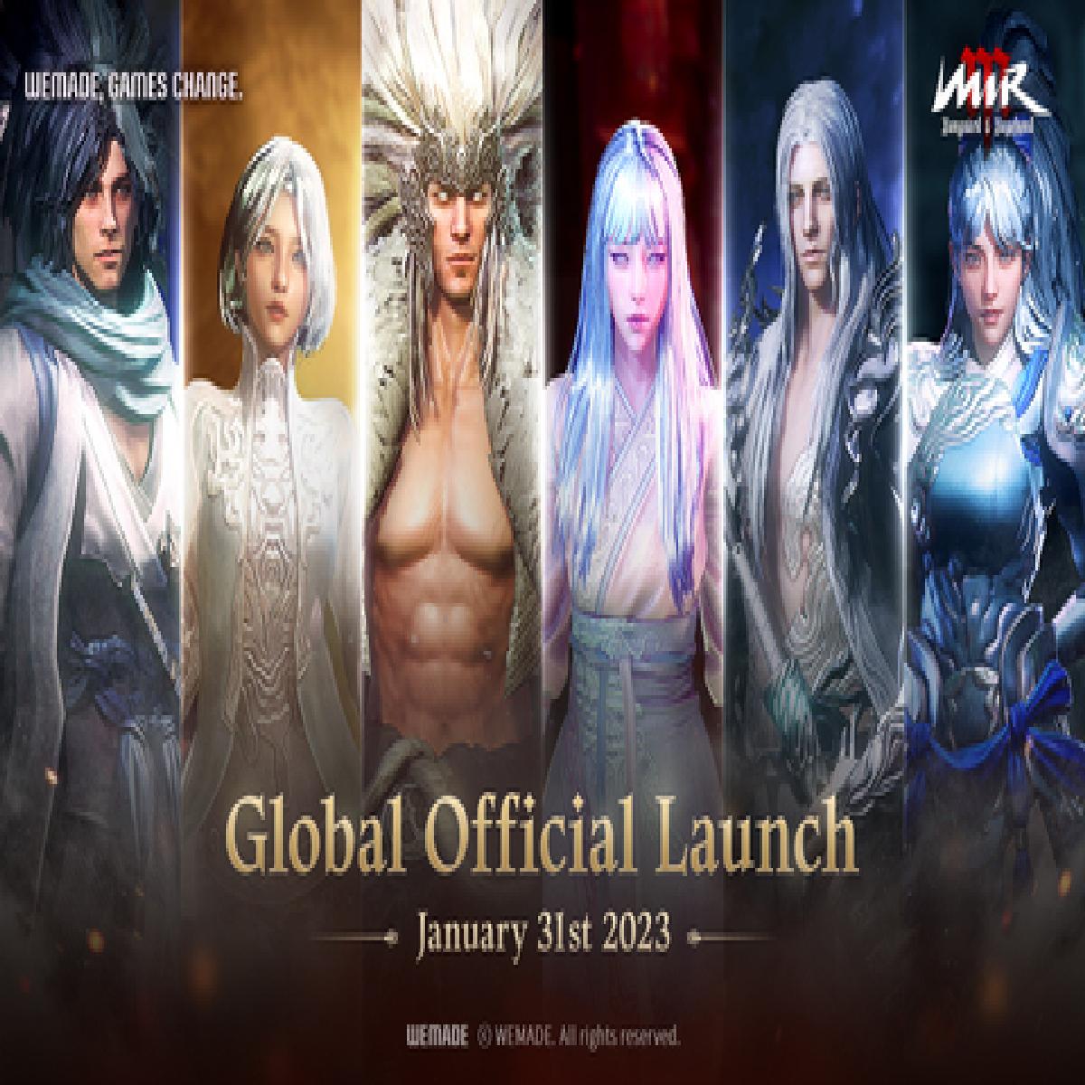 MIR M, MMORPG from Wemade, launching globally on January 31