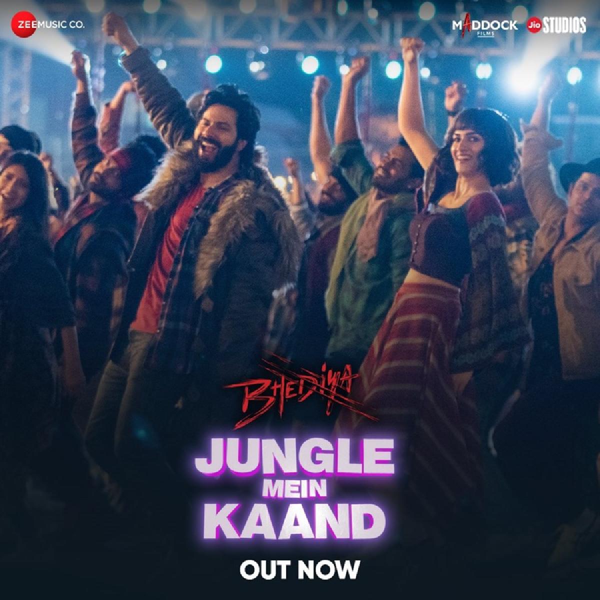 Get Groovy With Jungle Mein Kand From Bhediya, Song Out Now