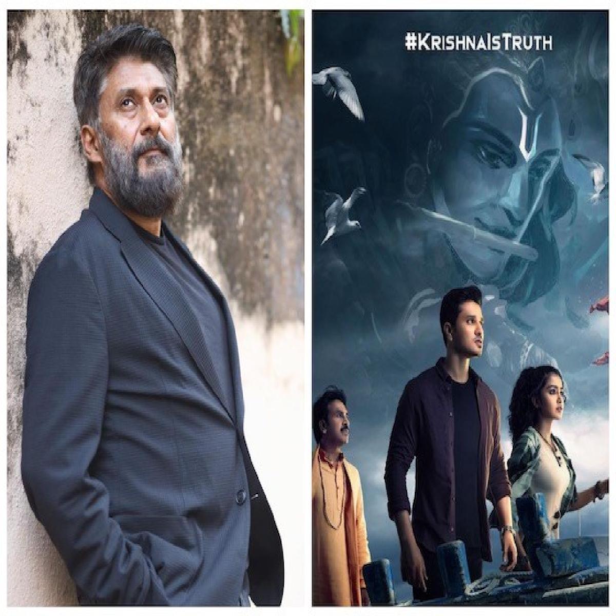 Filmmaker Vivek Agnihotri Unveils Karthikeyan 2 Hindi Trailer