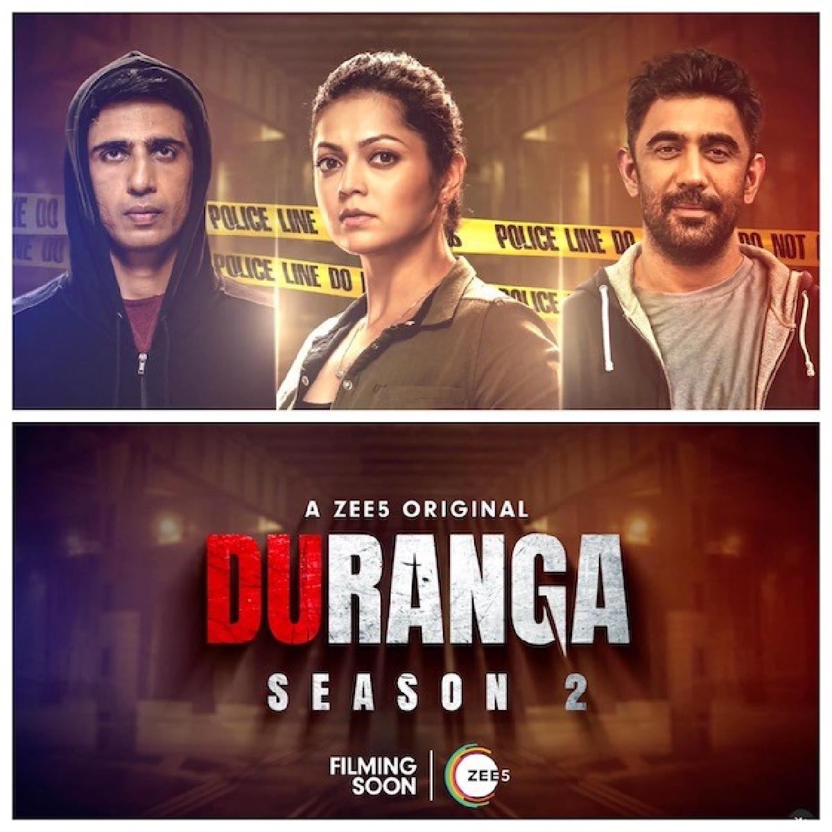 Duranga Season 2 Coming Soon, Starring Amit Sadh, Drashti Dhami and Gulshan Devaiah