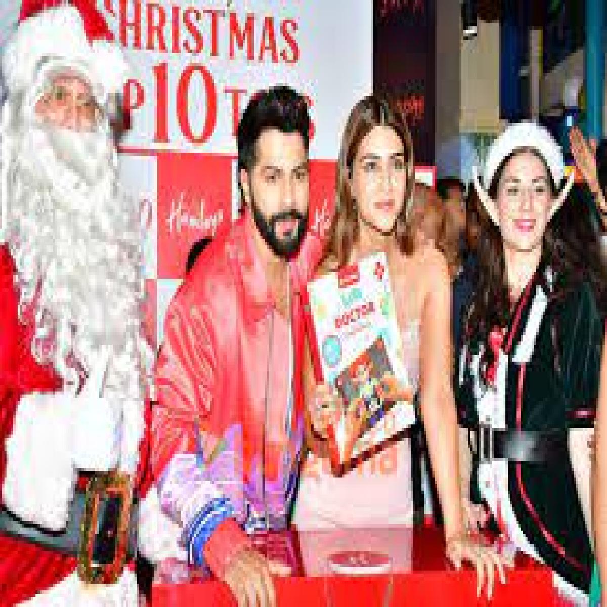 Bhediya’s Day out with Varun Dhawan and Kriti Sanon at the Hamleys Christmas Top 10 Toys Launch 2022