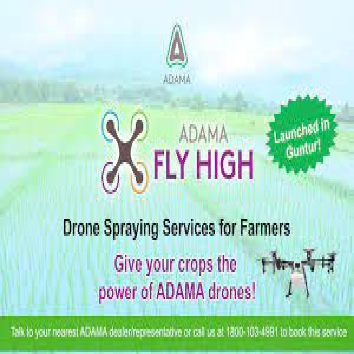 ADAMA India Launches ADAMA Fly High Drone Spray Services
