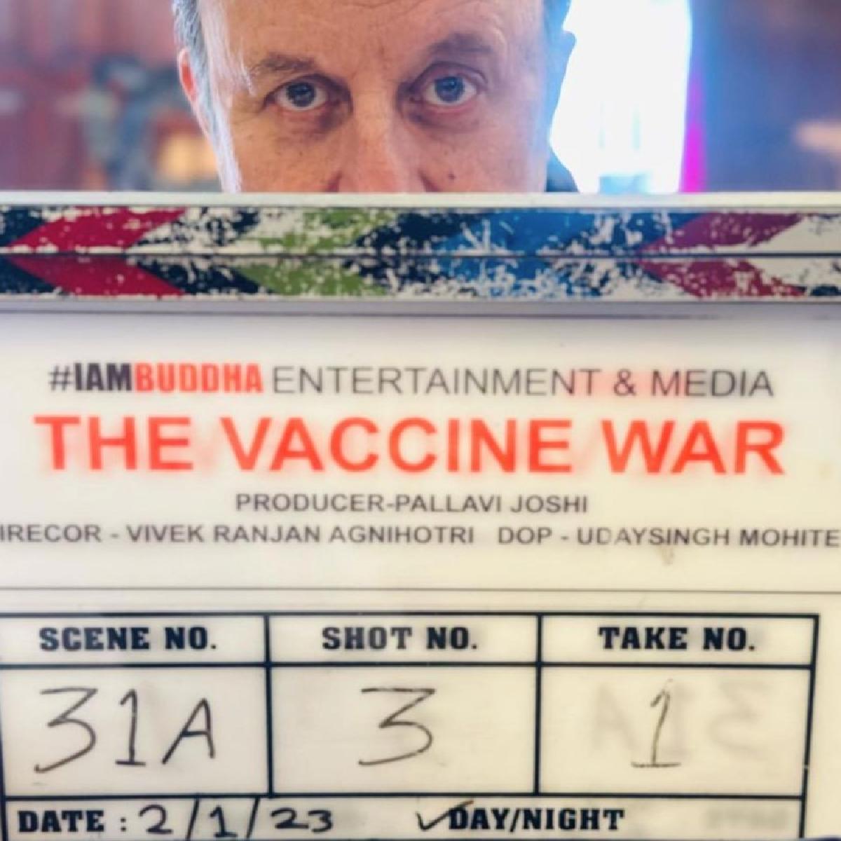 Vivek Agnihotri And Anupam Kher Collaborating On The Vaccine War