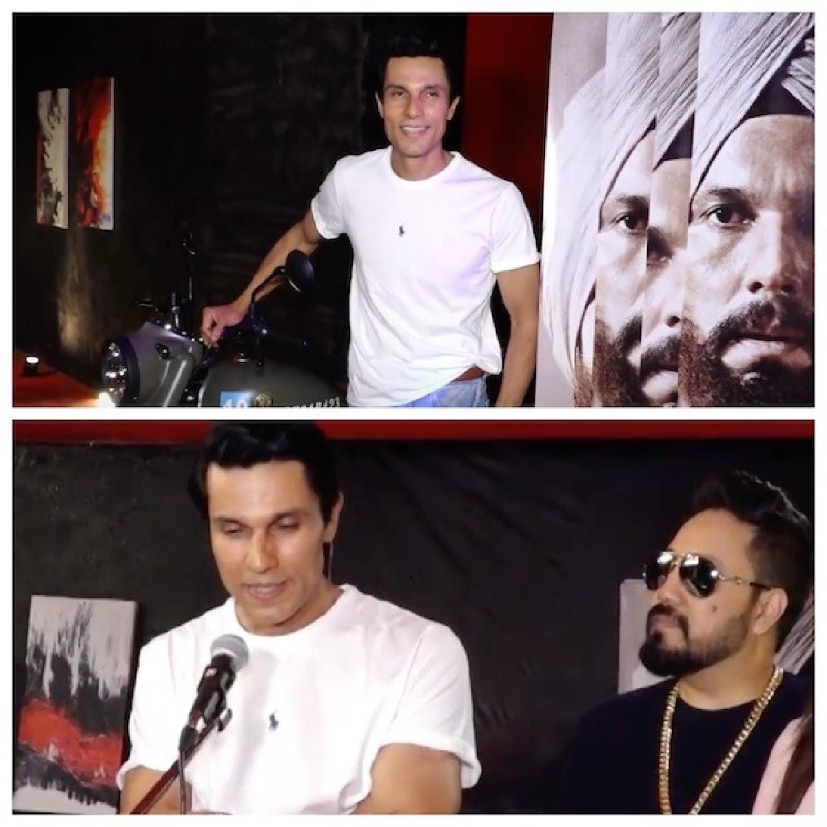 Mika Singh Gifts A Bike To Randeep Hooda For His Epic Series CAT