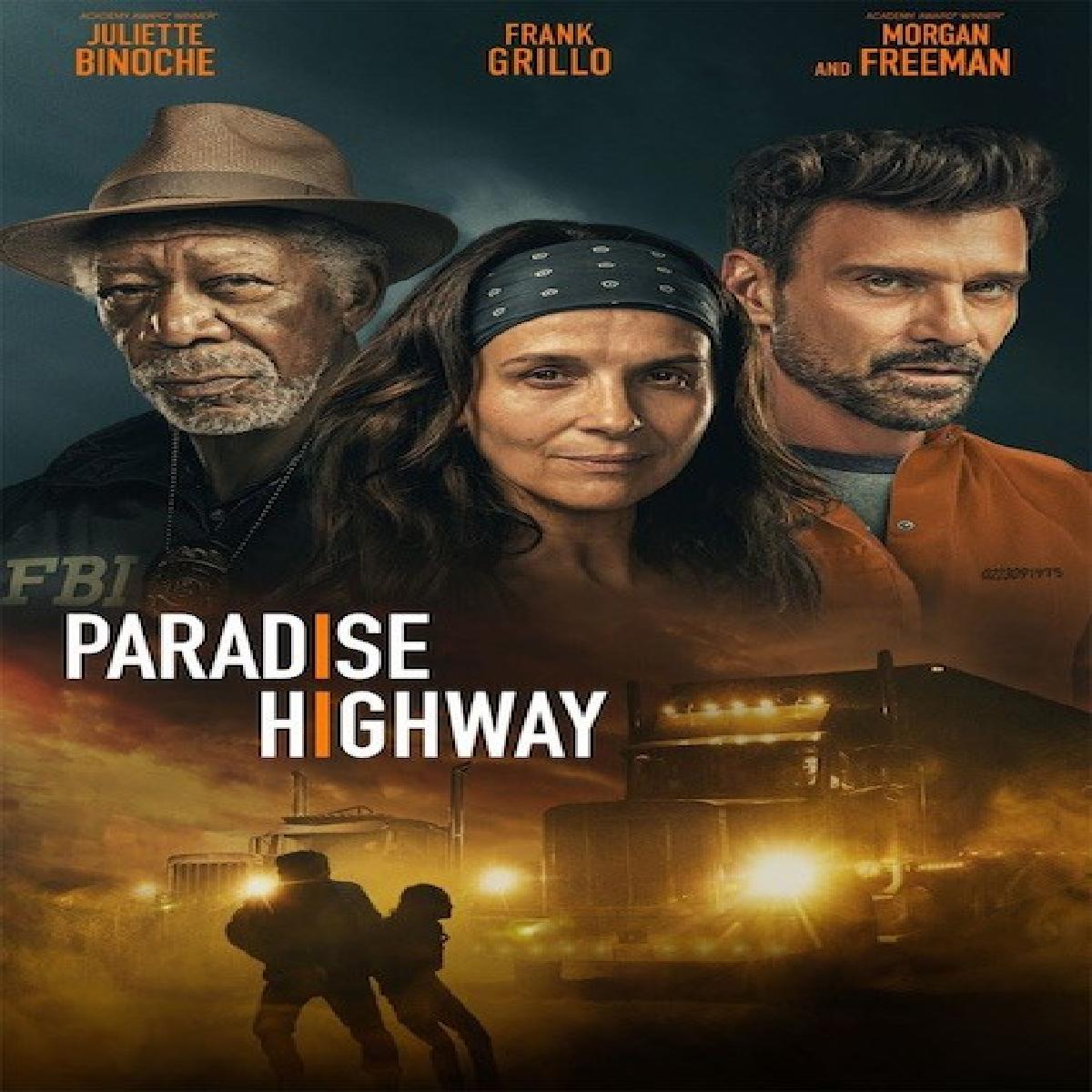 Juliette Binoche And Morgan Freeman In Paradise Highway