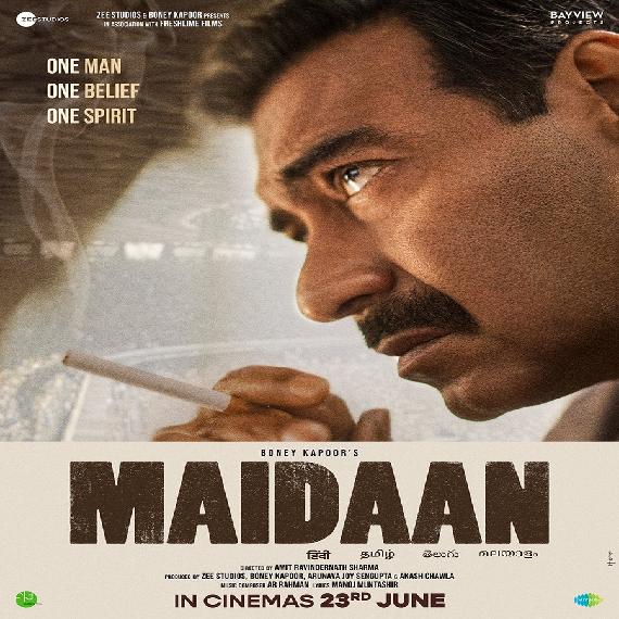 Ajay Devgn Unveils Maidaan Teaser