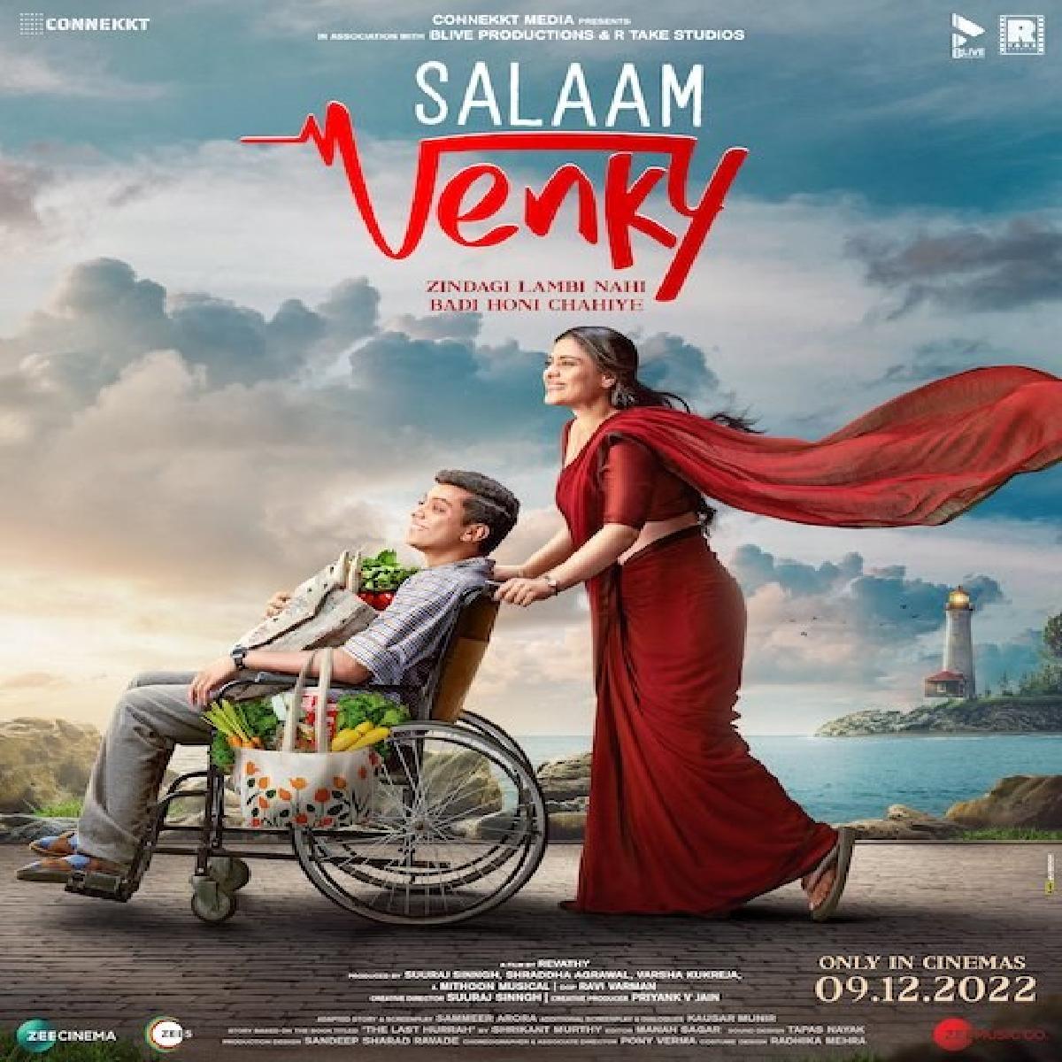 Kajol Unveil Salaam Venky’s New Poster And Trailer Date