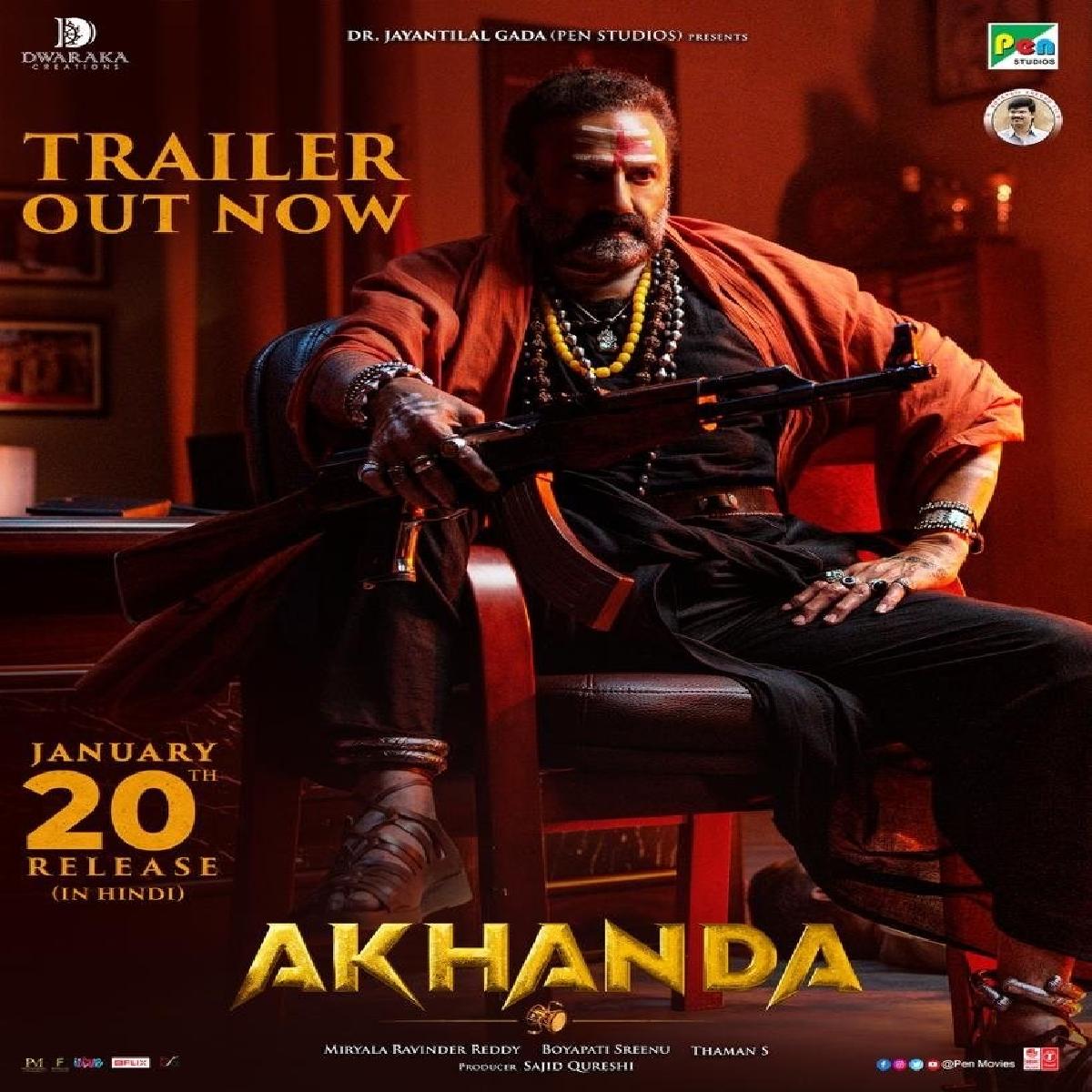 Akhanda Hindi Trailer Is Out, Re-Releasing On This Date