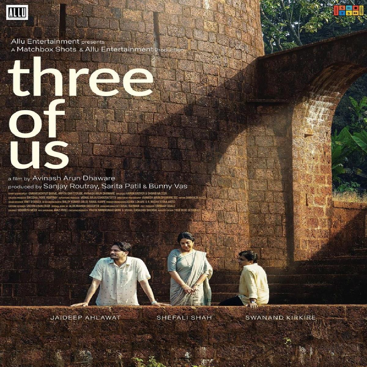 Three Of Us To Premiere At IFFI Goa, Jaideep Ahlawat Unveils Poster