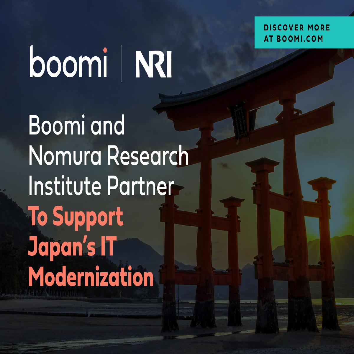 Boomi And Nomura Research Institute (NRI) Partner To Support Business Digitalization Across Industries