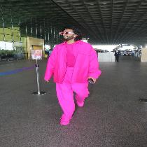 Ranveer Singh Spotted At Airport Departure