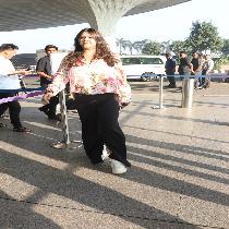 Ekta Kapoor Spotted At Airport Departure-Photos