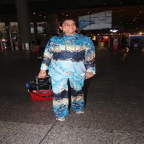 Ekta Jain Spotted At Airport Arrival-Photos